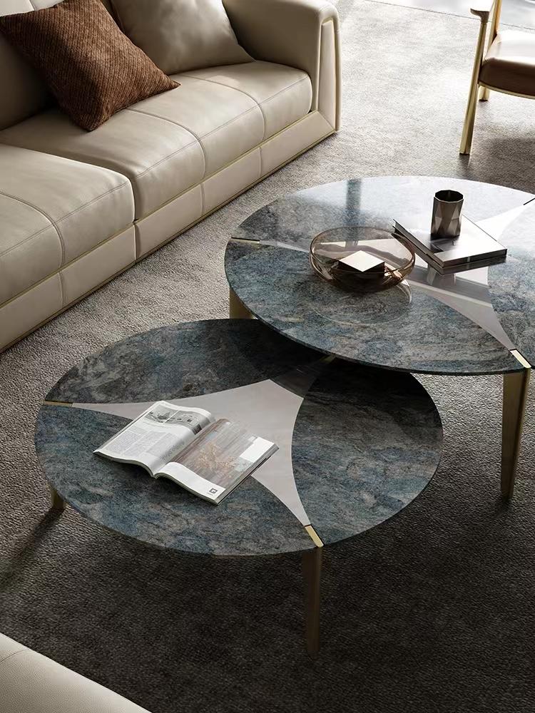 Luxury Visionnaire marble coffee table mod